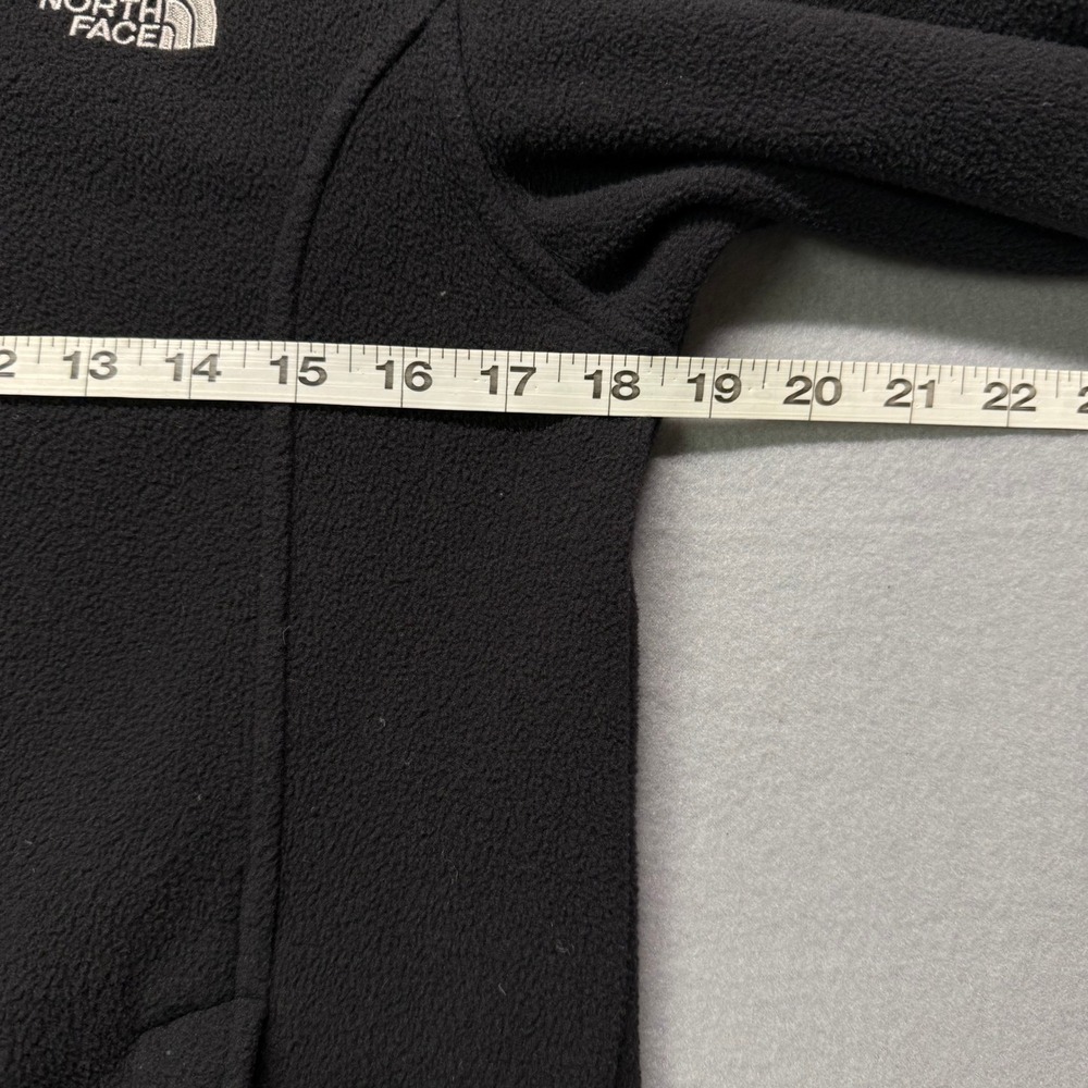 The North Face Boys Fleece Jacket Black Full Zip Size L 14 16 - Picture 8 of 9